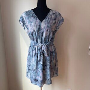 Rebecca Taylor Aurora Tie Waist Dress